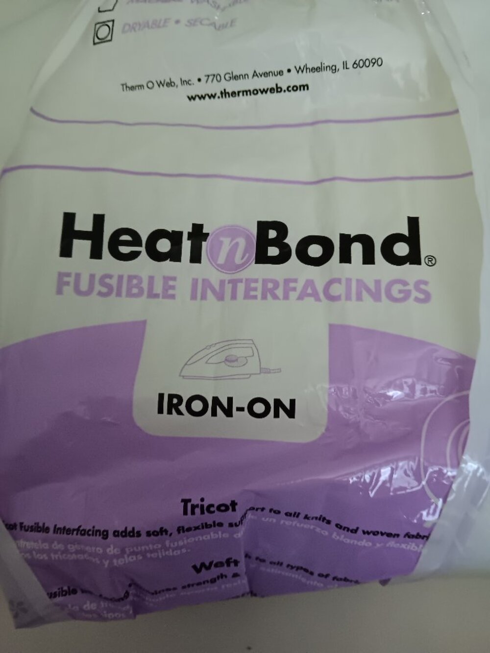 Heat n Bond Iron on